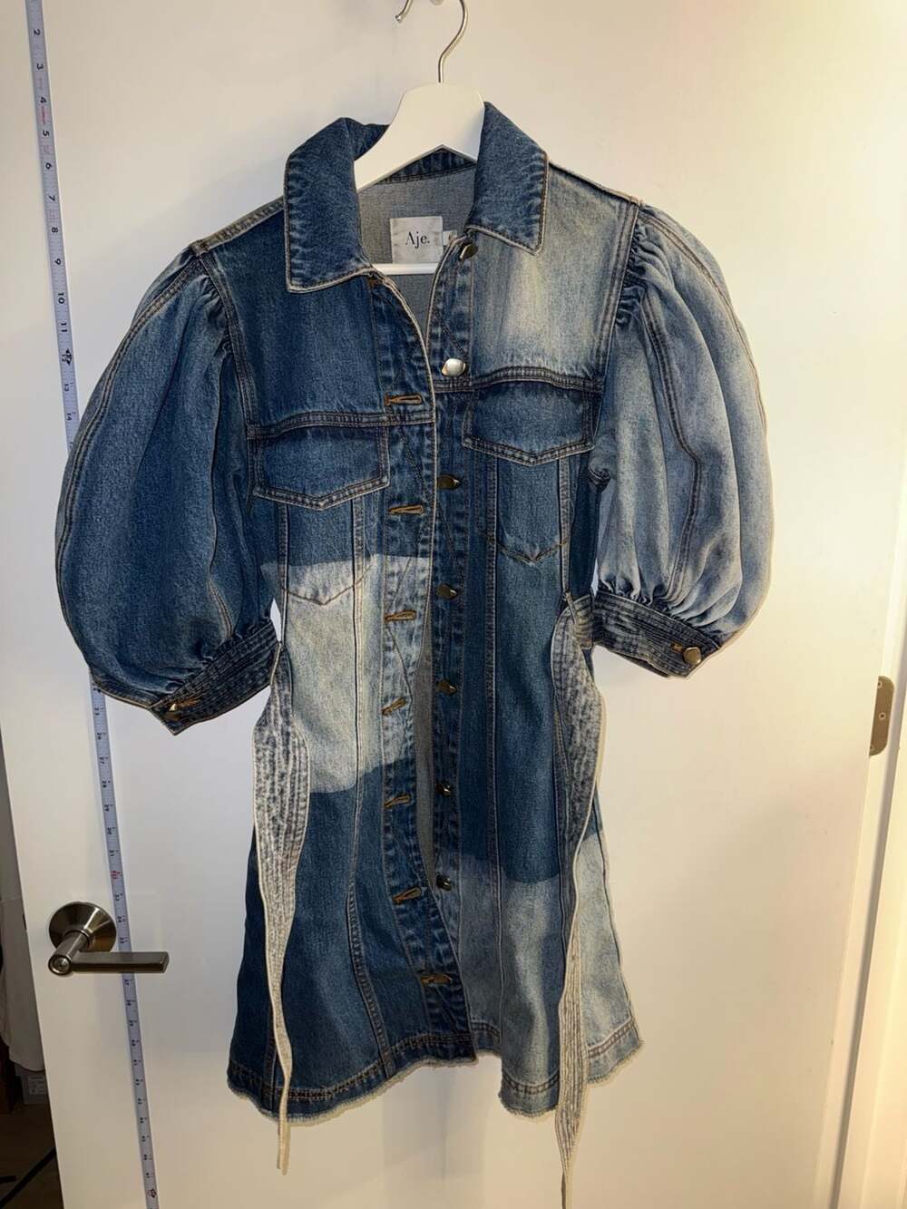 Aje Freecycle Denim Dress
